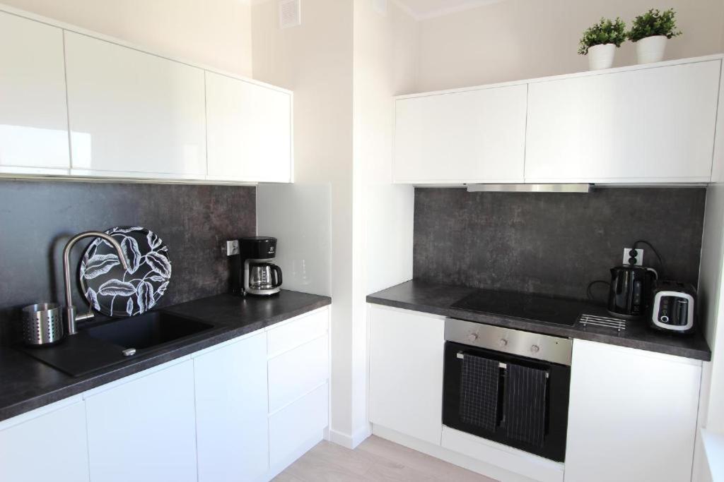 Apartament Ustronie Plaza Ustronie Morskie Buitenkant foto