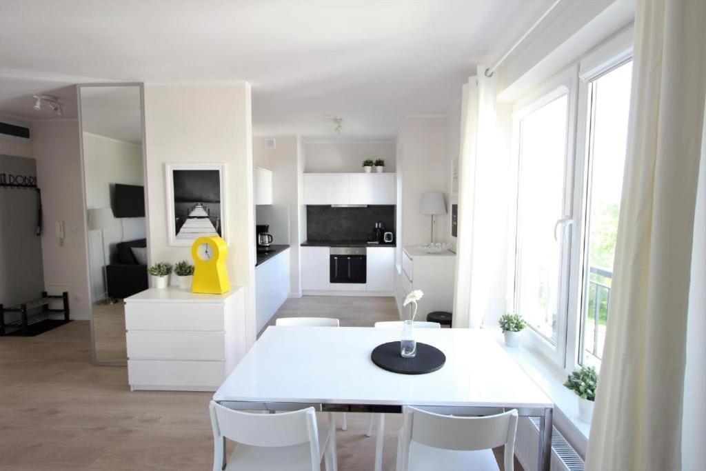 Apartament Ustronie Plaza Ustronie Morskie Buitenkant foto